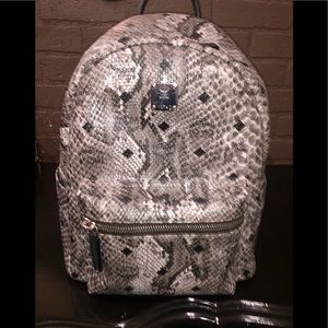 MCM LUXURY SNAKE SKIN BACKPACK